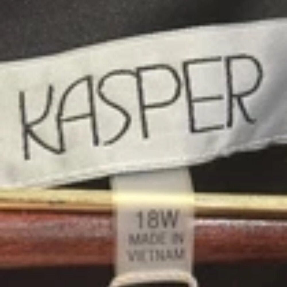 Kasper 18W Woman's Floral Dress - Picture 9 of 9